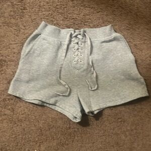 Victoria’s Secret high waist lace up short